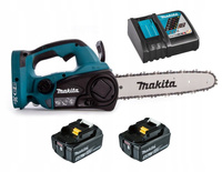 Makita Aku Piła Pilarka Łańcuchowa LXT 36V 30cm 2x5Ah BL1850 DC18RC DUC302Z