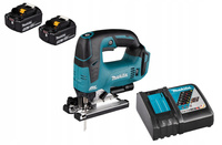 Makita Aku Wyrzynarka 3500 Obr/min 18V LXT 2x5Ah BL1850 DC18RC DJV182Z