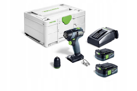 Festool Akumulatorowa Wiertarko Wkrętarka 12V TXS12 2,5-Plus 2x2.5Ah 576873