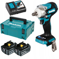 Makita Aku Klucz Udarowy 2x5Ah DC18RC DTW300ZJ