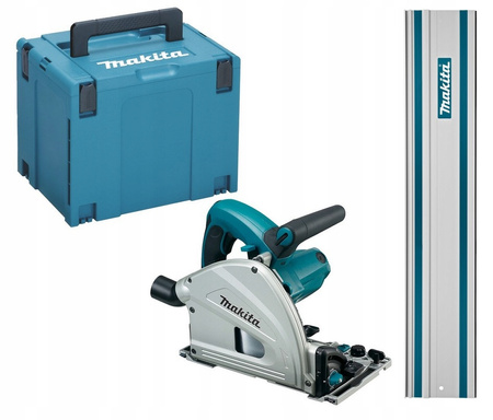 Makita Piła Tarczowa Zagłębiarka 1300W Szyna 1,5M SP6000 Miara 3,5M B-57130