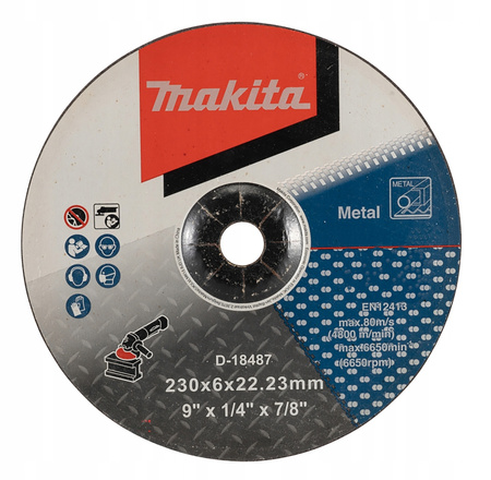 Makita Szlifierka Kąt 2200W Tarcza D-18487 GA9020R