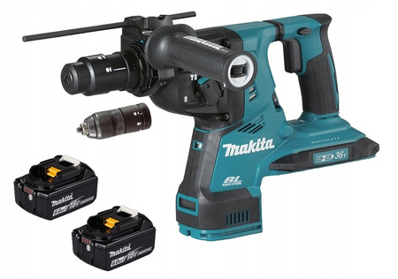 Makita Wiertarka Młotowiertarka SDS Plus LXT 36V 2,9J 2x6Ah BL1860 DHR281Z