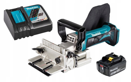 Makita Frezarka Lamelownica Do Rowków LXT 18V 1x6Ah BL1860 DC18RC DPJ180Z
