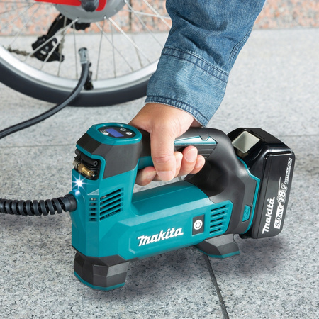 Makita Aku Mini Kompresor Sprężarka 18V LXT 1x6Ah BL1860 DC18RC DMP180Z