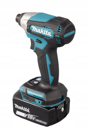 Makita Aku Wkrętarka Zakrętarka 18V LXT 140Nm 2x5Ah BL1850 DC18RC DTD157ZJ