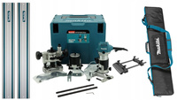 Makita Frezarka 710W 2x Szyna 1000 Łącznik Torba Adapter 194579 RT0702CX2J
