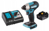 Makita Aku Wkrętarka Zakrętarka 18V LXT 140Nm 1x5Ah BL1850 DC18RC DTD157Z