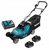 Makita AKu Kosiarka LXT 2x18V 36V 43CM 50L 2x5Ah BL1850 DC18RC DLM432Z