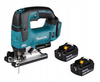 Makita Aku Wyrzynarka 3500 Obr/min 18V LXT 2x3Ah BL1830 DJV182Z