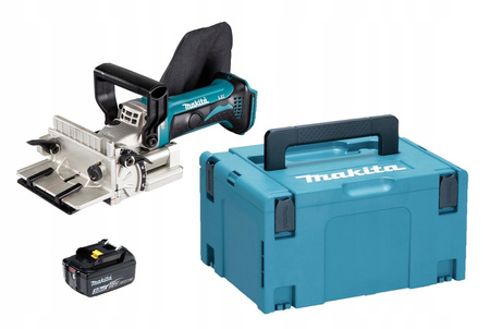 Makita Frezarka Lamelownica Do Rowków LXT 18V 100 mm 1x3Ah BL1830 DPJ180ZJ