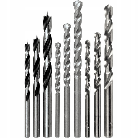 MAKITA D-46202 Zestaw wierteł do metalu drewna cegły betonu 18 szt.