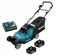 Makita Aku Kosiarka LXT 2x18V 36V 43CM 50L 2x3Ah BL1830 DC18RC DLM432Z