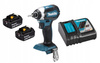 Makita Aku Wkrętarka Zakrętarka 18V LXT 170Nm 2x6Ah BL1860 DC18RC DTD153Z