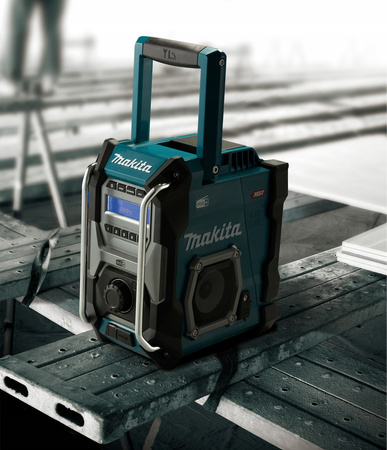 Makita Radio Budowlane FM DAB+ LXT 18V 1x5Ah BL1850 DC18RC MR003G