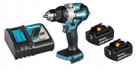 Makita Aku Wiertarko Wkrętarka LXT 18V 73Nm 2x5Ah BL1850 DC18RC DDF489Z