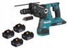 Makita Wiertarka Młotowiertarka SDS Plus LXT 36V 2,9J 4x6Ah BL1860 DHR281Z