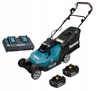 Makita Aku Kosiarka LXT 2x18V 36V 43CM 50L 2x3Ah BL1830 DC18RD DLM432Z