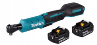 Makita Aku Klucz Udarowy Zapadkowy 47,5 Nm LXT 18V 2x3Ah BL1830 DWR180Z