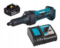 Makita Aku Szlifierka Prosta LXT 18V 6 mm 1x6Ah BL1860 DC18RC DGD800Z