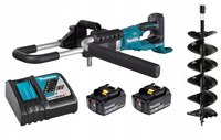 Makita Wiertnica Glebowa 36V 2x6Ah BL1860 DC18RC Świder 200/800mm DDG461Z