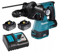 Makita Młotowiertarka Wiertarka Udar LXT 18V 2J 2x6Ah BL1860 DC18RC DHR243Z