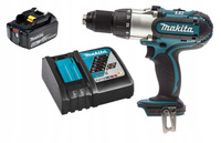 Makita Aku Wiertarko Wkrętarka Udar LXT 18V 1x6Ah BL1860 DC18RC DHP451Z