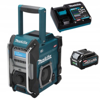 Makita Radio Budowlane FM DAB+ XGT 12V 18V 40V 1x2,5Ah BL4025 DC40RA MR003G