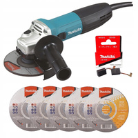 Makita Szlifierka Kątowa 5xTarcza Szczotki GA5030R