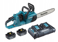 Makita Aku Piła Pilarka Łańcuchowa LXT 2x18V 2x3Ah BL1830 DC18RD DUC353Z