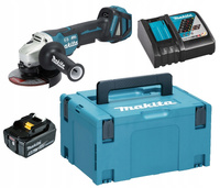 Makita Aku Szlifierka Kątowa LXT 18V 125mm 1x5Ah BL1850 DC18RC DGA517ZJ