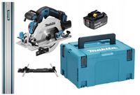 Makita Aku Piła Tarczowa LXT 18V 1x6Ah BL1860 Adapter Szyna 1,5M DHS680ZJ