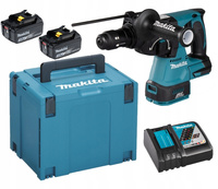 Makita Młotowiertarka Wiertarka Udar LXT 18V 2x3Ah BL1830 DC18RC DHR243ZJ