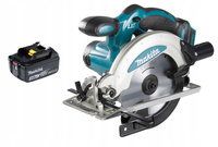 Makita Aku Piła Pilarka Tarczowa LXT 18V 165 mm 1x3Ah BL1830 DSS610Z