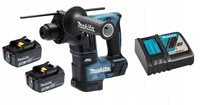 Makita Aku Młotowiertarka LXT 18V SDS PLUS 2x3Ah BL1830 DC18RC DHR171Z