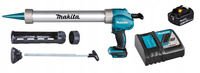 Makita Aku Wyciskacz do Silikonu Kleju LXT 18V 1x5Ah BL1850 DC18RC DCG180ZX