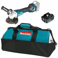 Makita Aku Szlifierka Tarczowa Torba 1x5AH DGA513Z