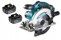 Makita Aku Piła Pilarka Tarczowa LXT 18V 165 mm 2x3Ah BL1830 DSS610Z