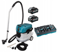 Makita Aku Odkurzacz Przemysłowy XGT 80V M 2x4Ah BL4040 DC40RB VC006GMZ