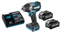 Makita Aku Klucz Udarowy XGT 40V 1/2" 760Nm 2x4Ah BL4040 DC40RA TW007GZ