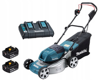 Makita Aku Kosiarka Do Trawy 2x18V 36V 46CM 60L 2x5Ah BL1850 DC18RD DLM460Z