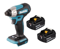 Makita Aku Wkrętarka Zakrętarka 18V LXT 1/4 140Nm 2x3Ah BL1830 DTD157Z