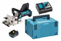 Makita Frezarka Lamelownica Do Rowków LXT 18V 1x5Ah BL1850 DC18RC DPJ180ZJ