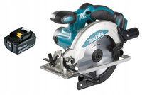 Makita Aku Piła Pilarka Tarczowa LXT 18V 165 mm 1x5Ah BL1850 DSS610Z