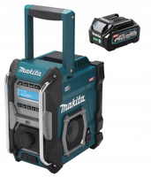 Makita Radio Budowlane FM DAB+ XGT 12V 14V 18V 40V 1x2,5Ah BL4025 MR003G