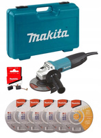 Makita Szlifierka Tarcza Walizka Szczotki GA5030R