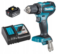 Makita Aku Wiertarko Wkrętarka 18V 50Nm LXT 18V 1x6Ah BL1860 DC18RC DDF485Z