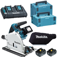 Makita Pilarka Worek 2x5AH DC18RD 2MAKPAC DSP600ZJ