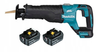 Makita Aku Piła Szablasta Posuwowa Lisi Ogon LXT 18V 2x5Ah BL1850 DJR187Z
