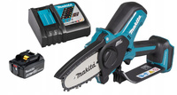 Makita Aku Piła Łańcuchowa Do Gałęzi LXT 18V 1x6Ah BL1860 DC18RC DUC101Z01